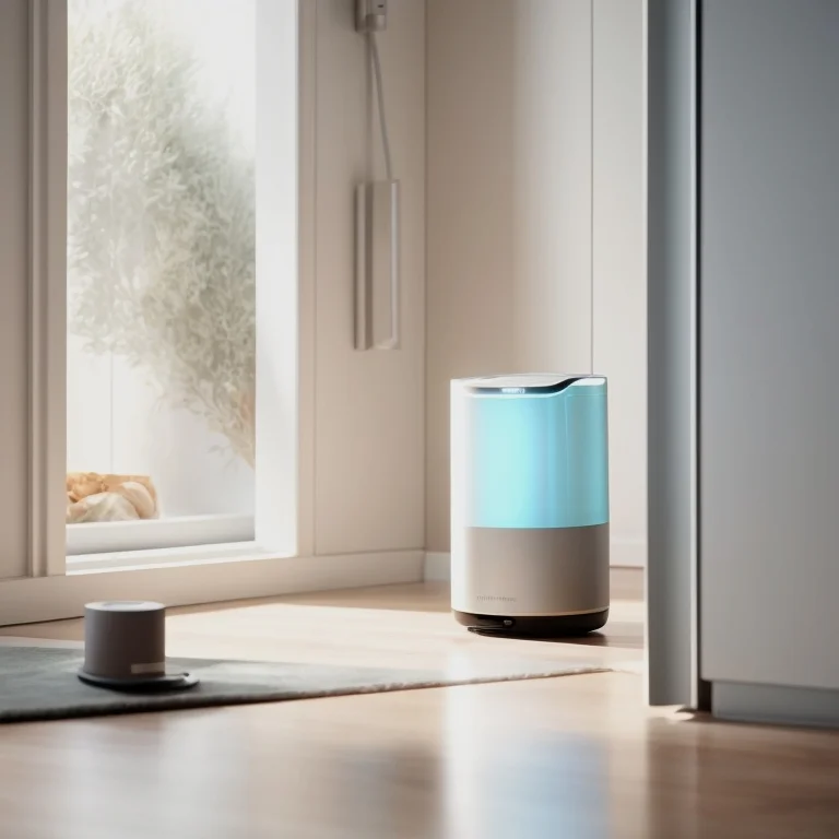 Darstellung der SmartAIDevHub Geräte in einem modernen Wohnumfeld